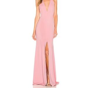 Pink long dress. Lena Gown by Jay Godfrey. Size: 4